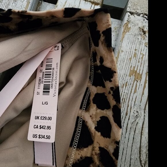 Victoria Secret Leopard Print Bralette/Bra size L NWT!!! - Picture 3 of 3